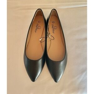 Hap Hop Black Flat Shoes Women's Size 8.5 New with Box USA Seller Free Shipping